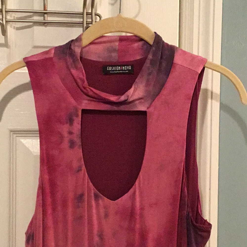 Fashion Nova Marsha Tie Dye Dress
